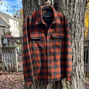 Jachs New York Men's Flannel Shirt Jacket XL